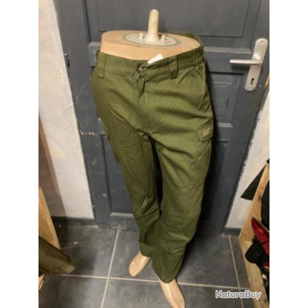 HANGAR33 PANTALON HART TAILLE 46 IBRO VERT