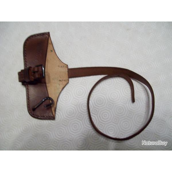 militaria ww1 francais cuir pour pique pioche seurre modle 1909