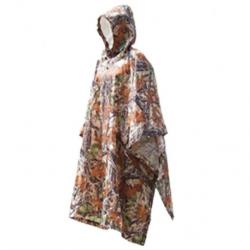 Manteau poncho de pluie Camouflage Etanche se transforme en Abri d'urgence, Tapis sac de rangement