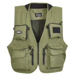 Gilet de pêche MDC Tradition V2 Olive
