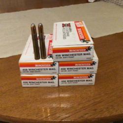Vend balles 458 winchester mag 51gr