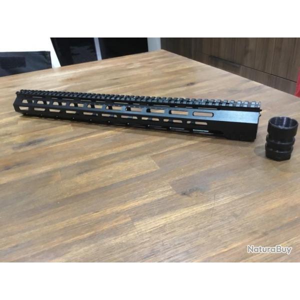 Vends Garde Main Alu AR15 19 Pouces