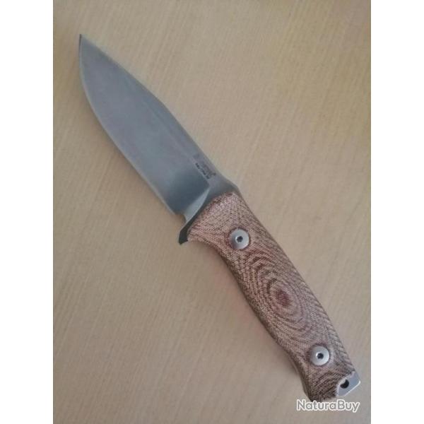 Lionsteel M5 CPM3V avec 2 tuis cuir