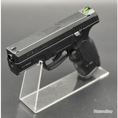 Pack Airsoft - Pistolet Steyr M9-A1 + Housse + Laser + Cible + Lunette +  Billes