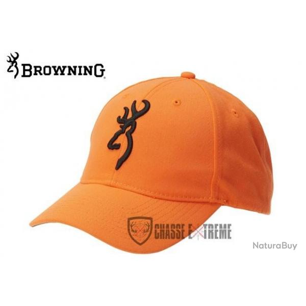 Casquette BROWNING 3D Safety Orange