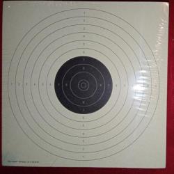 Lot de 200 cibles Imprimerie Court pistolet 10 mètres 17 × 17 cm