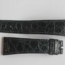 AUDEMARS PIGUET Bracelet montre croco bleu marine 22 mm