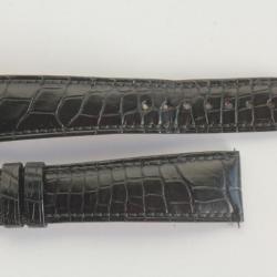 FRANCK MULLER Bracelet montre croco noir 20 mm