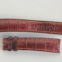 PIAGET Bracelet pour montre croco marron 18 mm