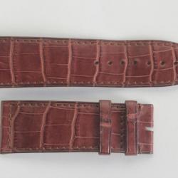 FRANCK MULLER Bracelet montre croco marron 24 mm