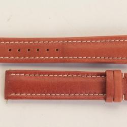 BREITLING Bracelet pour montre cuir marron 20 mm
