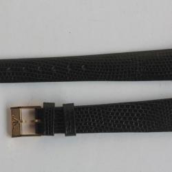 Bracelet montre Wittnauer 16 mm lézard noir + boucle
