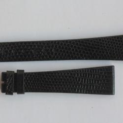 Bracelet montre Wittnauer 17 mm lézard noir