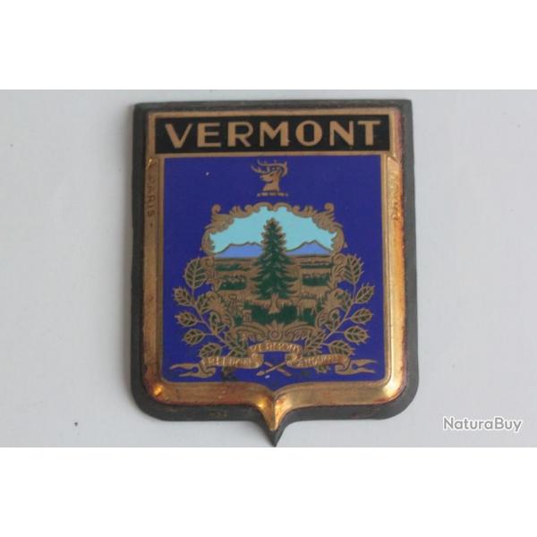 Insigne automobile maille Vermont USA Drago Paris