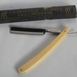 Ancien rasoir J.A. Henckels Solingen Zwillingswerk 1194 Allemagne
