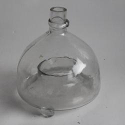 Gobe-mouche verre soufflé XIXe siècle Art populaire