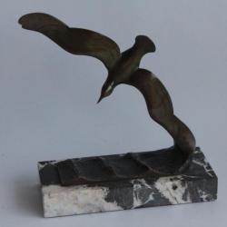 Bronze Georges Raoul Garreau Mouette en vol