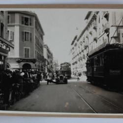 Photographie Accident Tramway Automobile Police Canton Genève Suisse