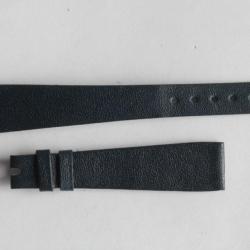 Bracelet montre Universal Genève cuir bleu marine 15 mm