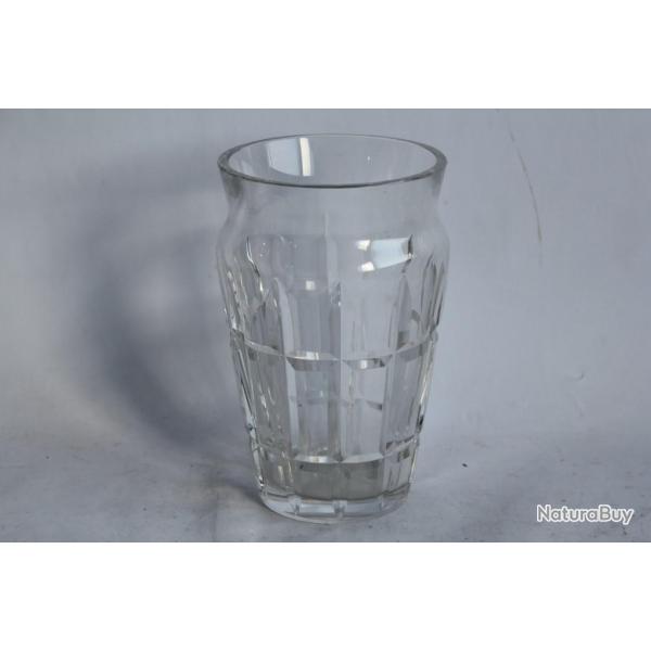 BACCARAT Vase cristal taill Nadine