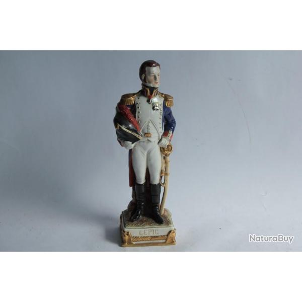 Statuette porcelaine Gnral d'Empire Lepic