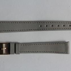 Bracelet montre Universal Genève gris 13 mm + boucle vintage
