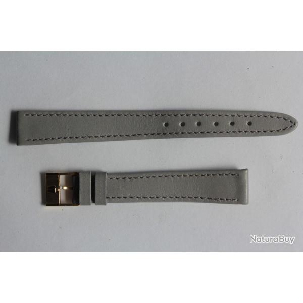 Bracelet montre Universal Genve gris 13 mm + boucle vintage