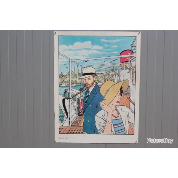 Lithographie Vittorio GIARDINO La porte d'Orient 1985 Max Fridman BD