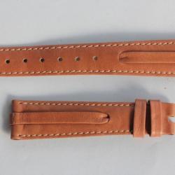 Bracelet montre Universal Genève cuir marron 18 mm