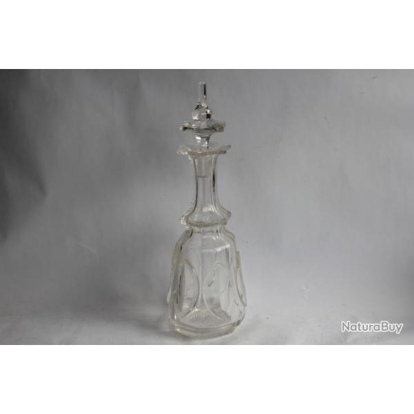 Ancienne Carafe cristal taill