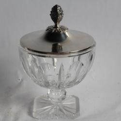 Drageoir argent et cristal