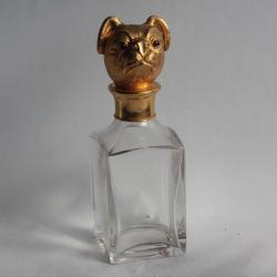 Carafe cristal Carlin Mika Italie chien