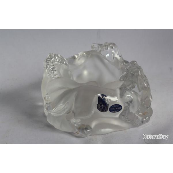 Vide-poches cristal Bohme Chiens Frantisek Halama