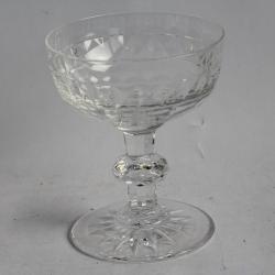 VAL ST LAMBERT Coupe à champagne cristal Charles