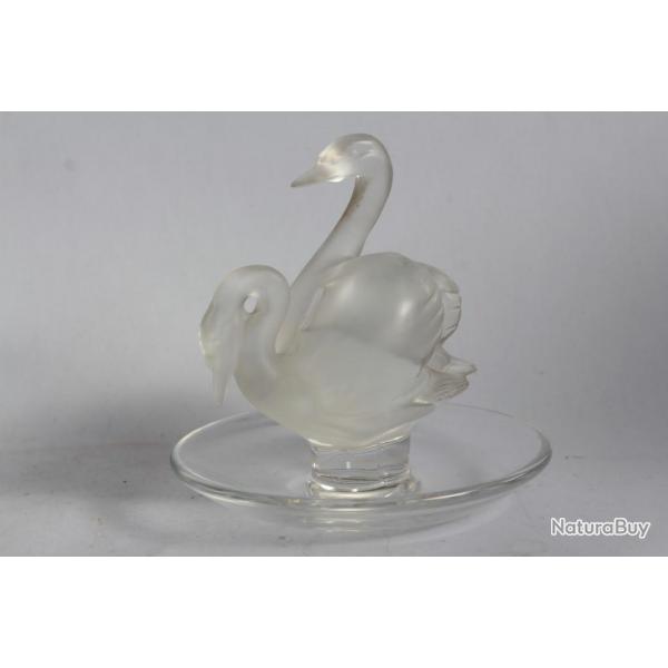 LALIQUE Baguier cristal Cygnes