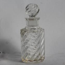 BACCARAT Petit flacon cristal Bambou torsadé