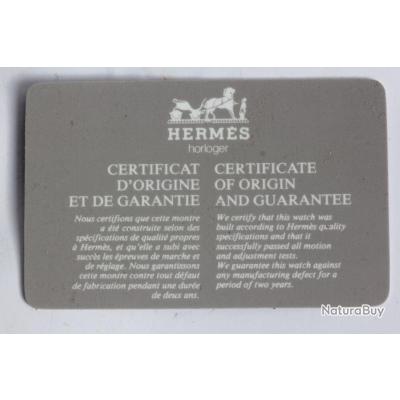 Certificat De Garantie Pour Montre ALBA - Neuf Avec Défauts (NOS), Origine Japon - Pièce De Collection