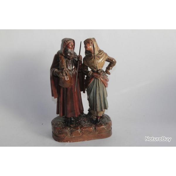Sculpture terracotta Italie XIXe sicle