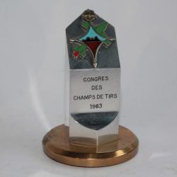 Insigne Sahara Air Aviation C.I.E.E.S. Congrès des champs de tirs 1963