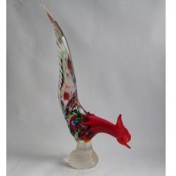 Oiseau en verre Murano