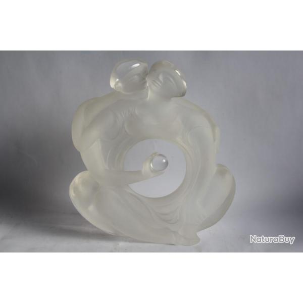 Anne-Marie PAUL Sculpture acrylique Embracing Couple