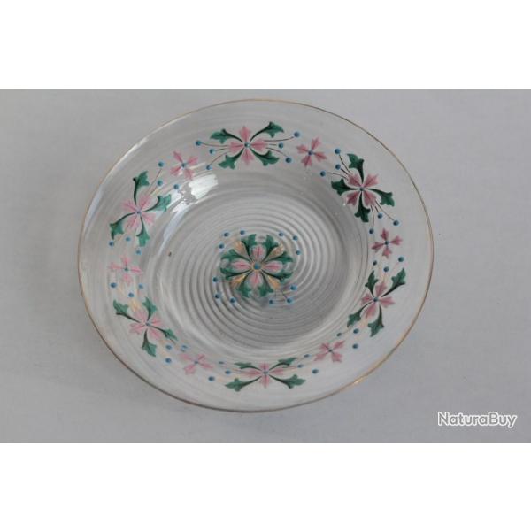 Petite assiette verre maill