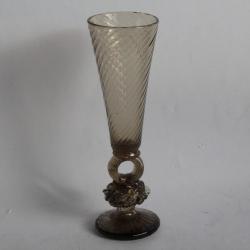 Verre soufflé fumé Soraya  Gordiola Majorque Espagne