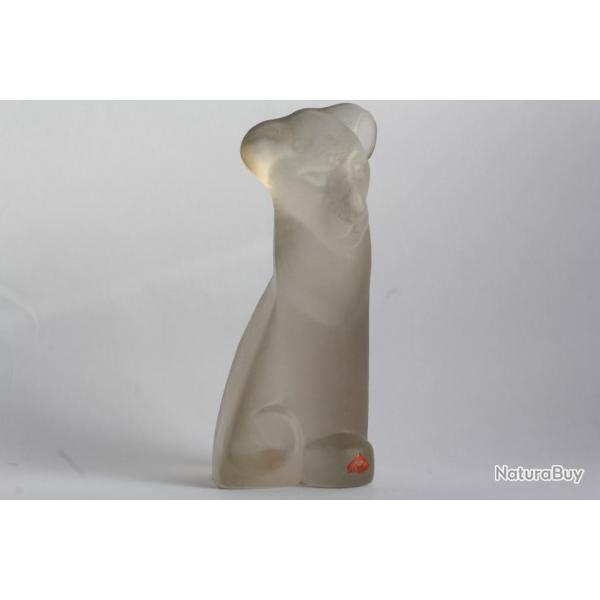 LEERDAM Lion verre Lucienne Bloch 1929 Pays-Bas Art dco