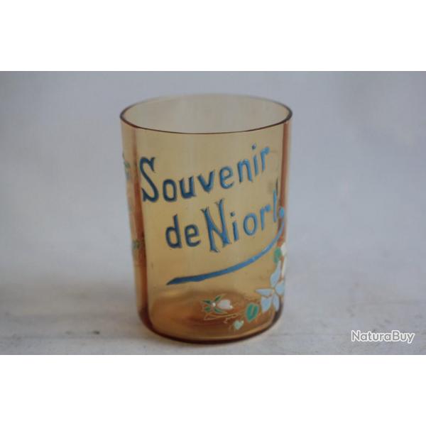 Verre maill Souvenir de Niort