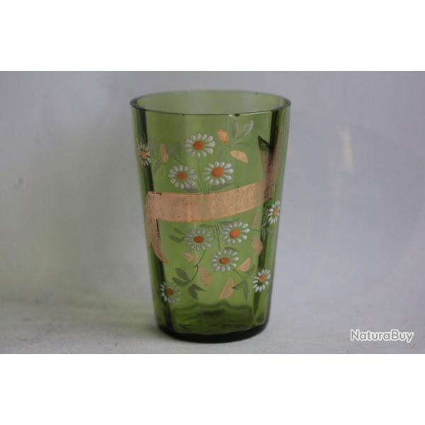 Verre  l'urane maill Marguerites