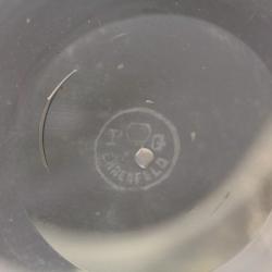 Gobelet cristal Ehrenfeld Allemagne XIXe siècle Roemer