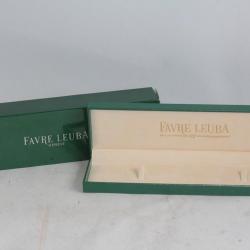 FAVRE-LEUBA Écrin long pour montre