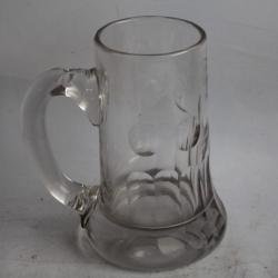 Ancienne chope à bière verre Suisse