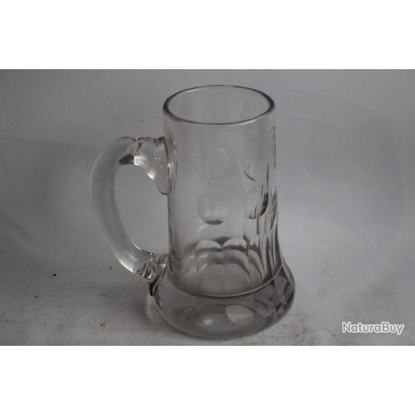 Ancienne chope  bire verre Suisse